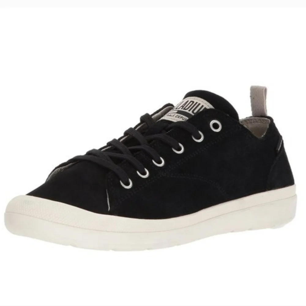 PALLADIUM Wander Lace Sue suede Sneakers Black 7